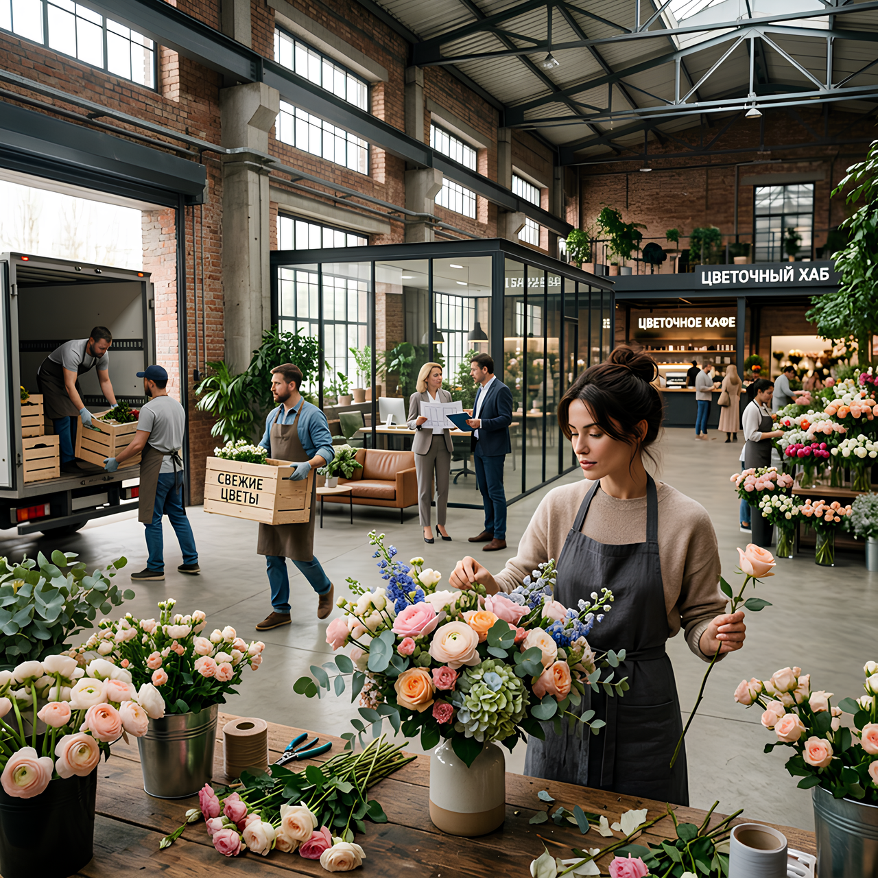 Вся цветочная индустрия